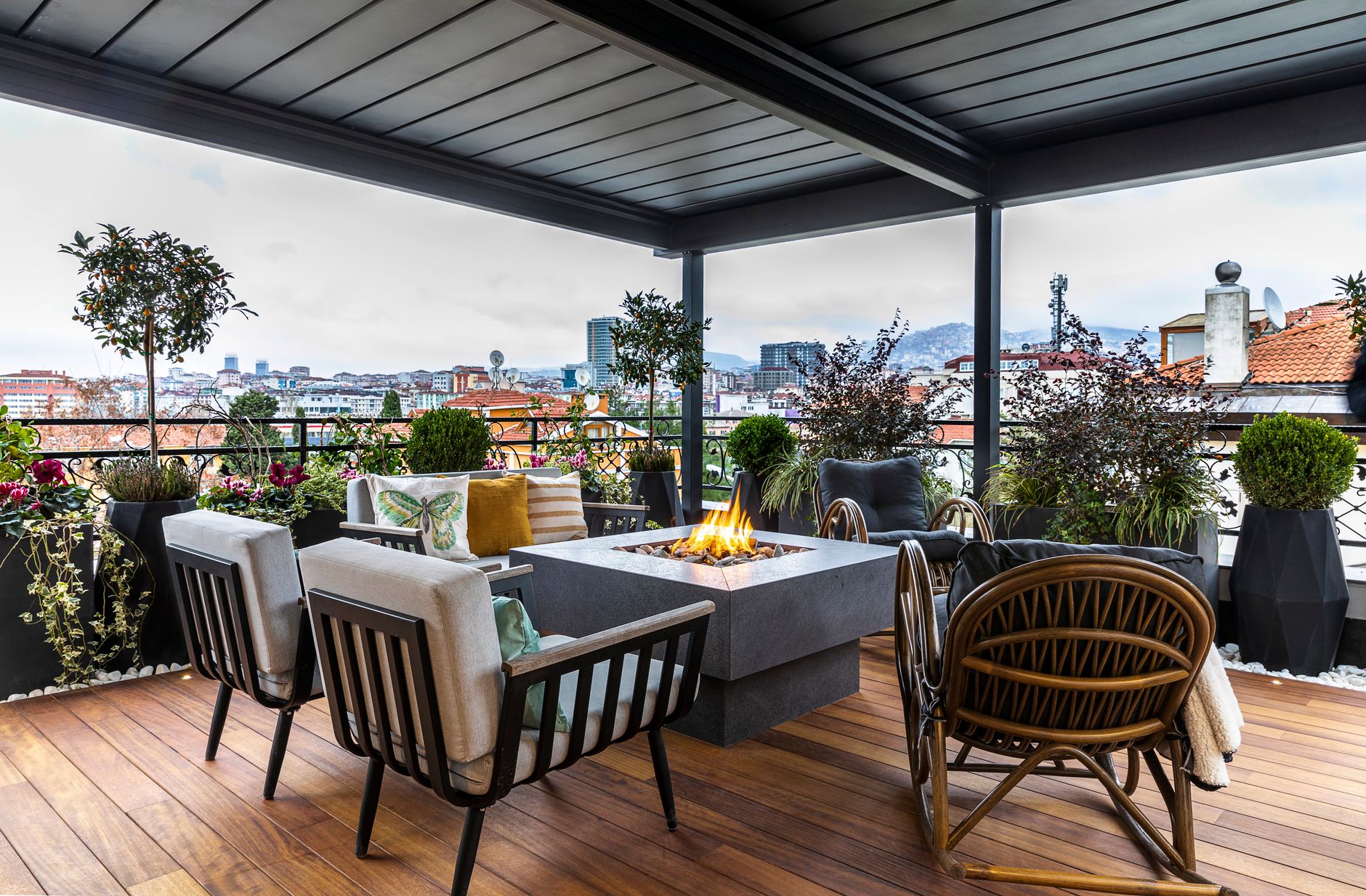Garden, terrace, and outdoor projects
